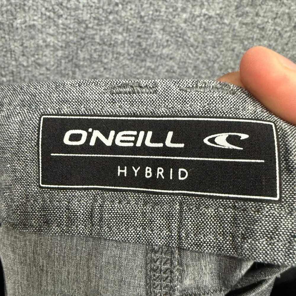 Oneill‎ Hybrid Shorts Mens 29 Gray Hyperdry Stretch Boardshorts Surf Casual Walk
